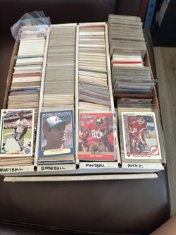 Babes ball/hockey and football cards in bulk