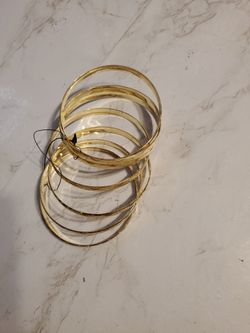 Gold Plated Bangles