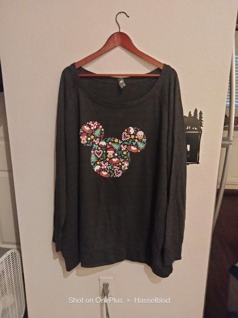 NWT COTTON B MICKEY MOUSE TUNIC TOP