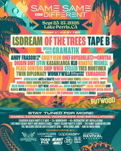 Same same but different festival (3 day GA)