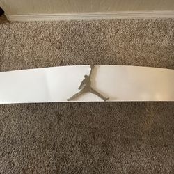 Curved Michael Jordan Display/Sign