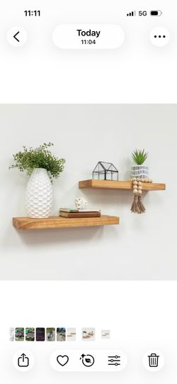 Hudson Design floating shelves nib