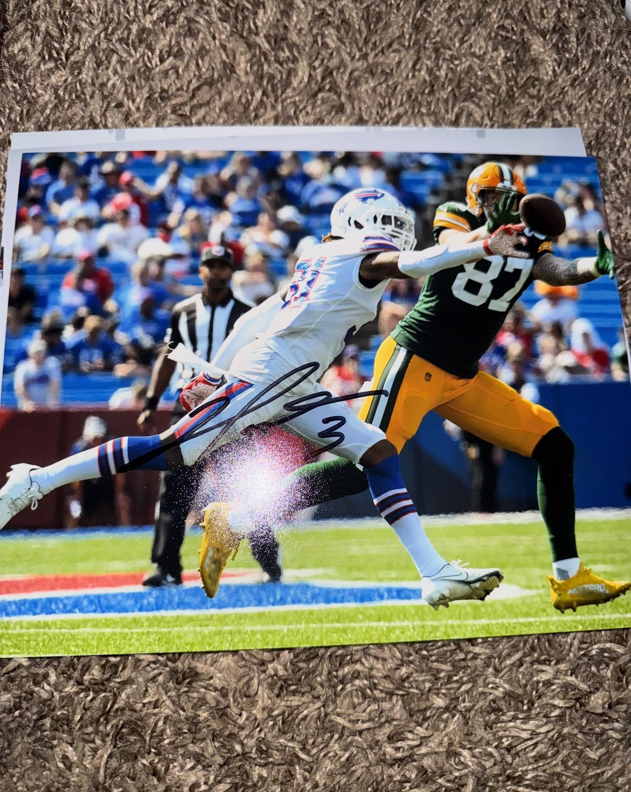 Damar Hamlin Signed 8x10