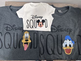 Disney squad custom t shirts