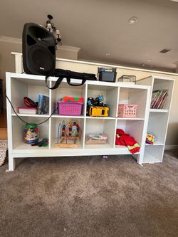 Cubbies , Like new storage book shelf . 2  pieces