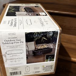 Outdoor Gas Tabletop Fire Pit