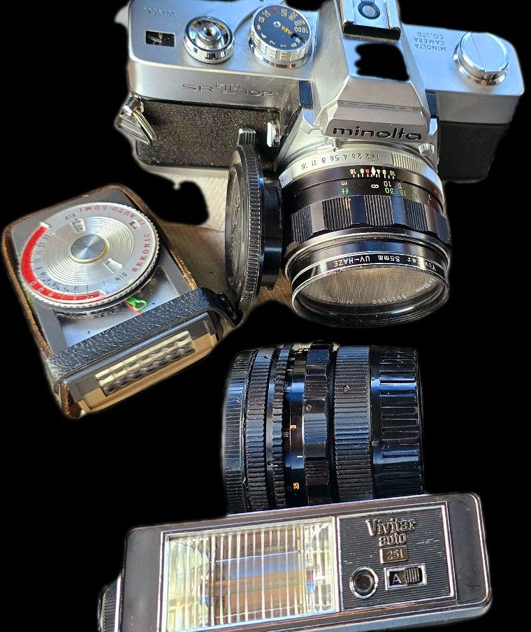 Minolta Camera And Accessories