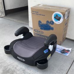 New in Box $22 Kids Graco (TurboBooster 2.0) Backless Booster Car Seat, Ages 4-10 yr, Weight 40-100 lbs 