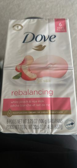 Dove rebalancing bar soap $8 dollars 