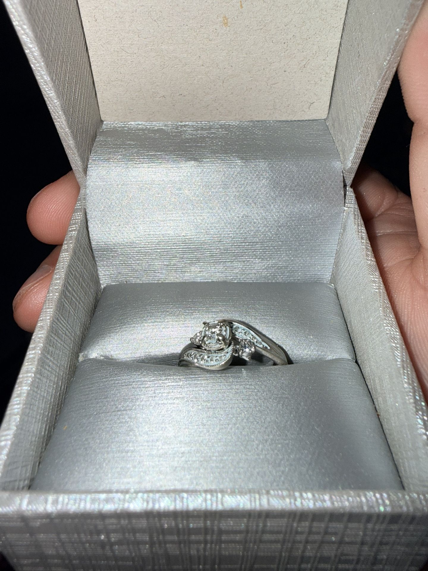 White Gold Engagement Ring