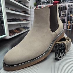 Beige Men Chelsea 