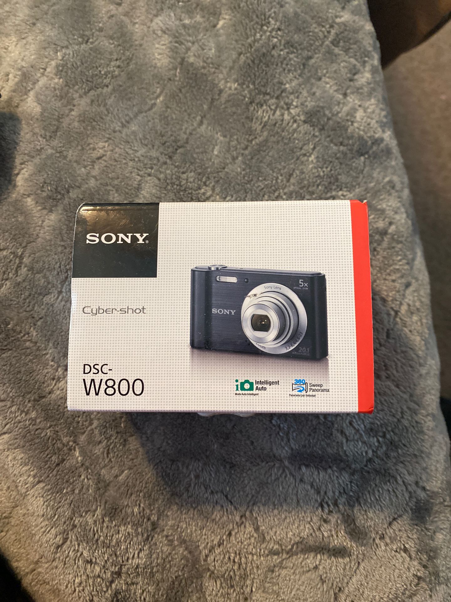 Camera- Sony cybershot DSC W800