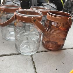 Target - 4 glass lanterns