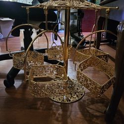 Rolling Serving Dish Holder