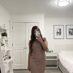 Paper Dolls Pink Midi Dress