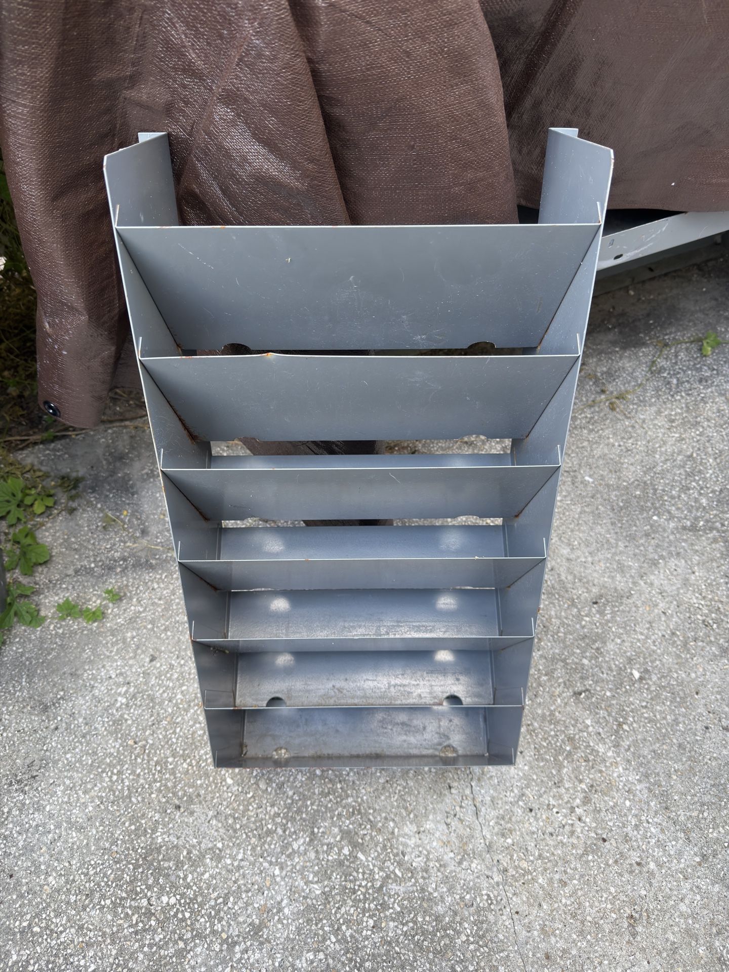 Adrian Steel File Organizer Rack