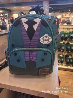 Loungefly Haunted Mansion Ghost Host Mini Backpack – Disney Parks – New with Tags