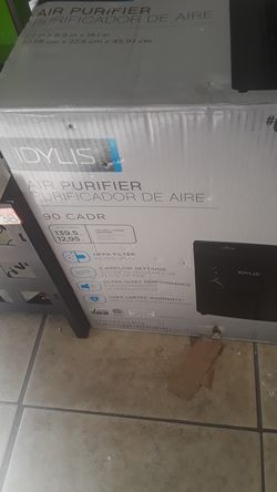 Idylis air purifier