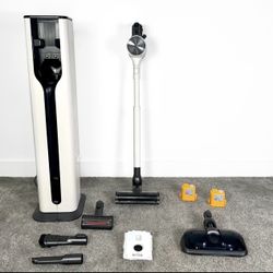 LG CordZero A9 Kompressor Stick Vacuum w/ Auto Empty Charging Station & all accessories