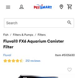 Fluval FX6 High Performance Canister Filter