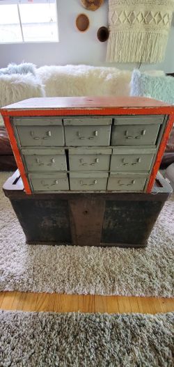 Vintage File Cabinet 