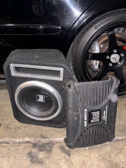 Subwoofer and amp dual