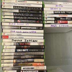 Xbox 360 Games ($6 Each)