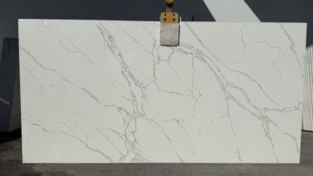 CALACATTA QUARTZ JUMBO SLABS CALACATTA LIRIA 127X64 2CM FOR KITCHEN COUNTERTOPS 