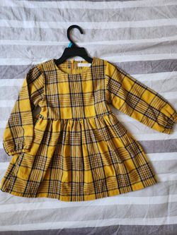 Pumkin Dress,  4T,  $15