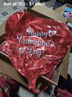 Heart Ballons With Strings