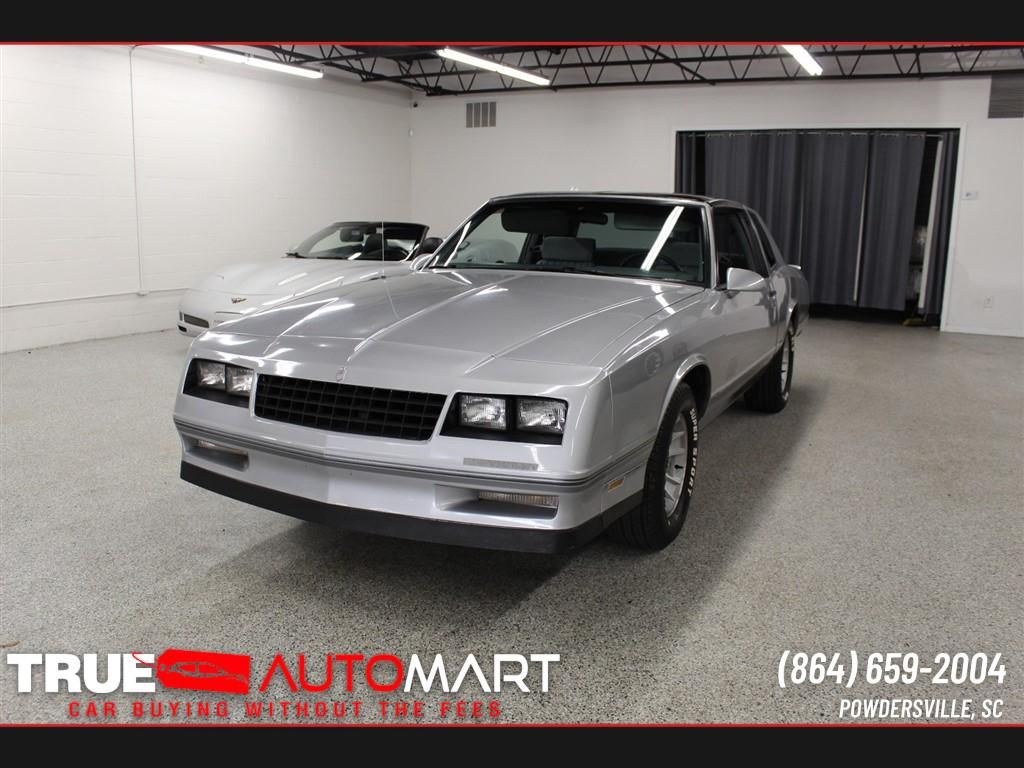 1988 Chevrolet Monte Carlo Ss Sport