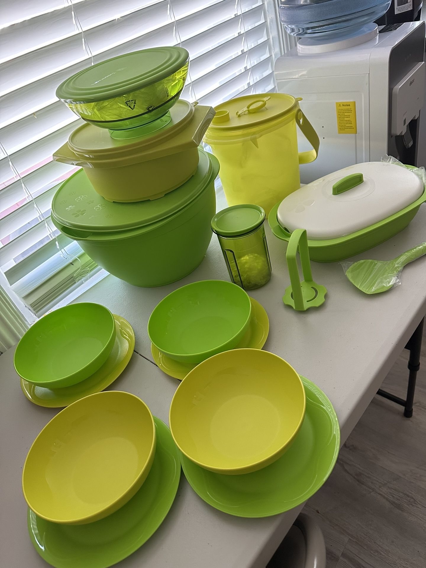 Tupperware タッパーウェア 33点 セット クリアメイト グリーン