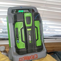 Ego Mower Weed Wacker Battery & Charger