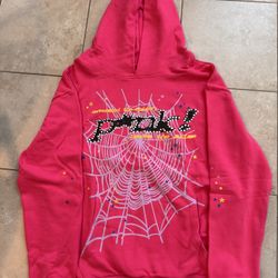 Sp5der ‘P*nk’ Hoodie - Size: L
