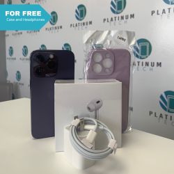 iPhone 14 Pro Crack Lens 128Gb UNLOCKED ANY CARRIER ✅📲 Fully Functional 