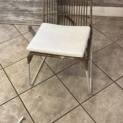 Nordic Indoor Dining Chair With Cushion 