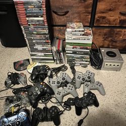Huge untested 74 game lot - PS1/PS2/PS3 - Xbox/360/one - GameCube/Wii/DS READ DESC