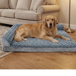 Memory Foam Dog Bed for Medium Large Dogs