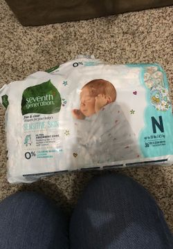 Seventh generation newborn diapers