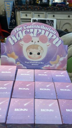 The constellation hacipupu vinyl plush blind box