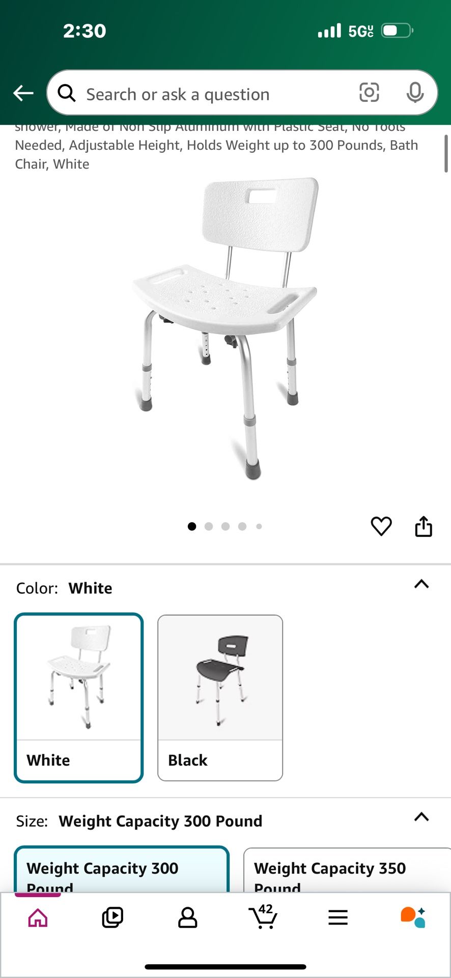 Shower Chair
