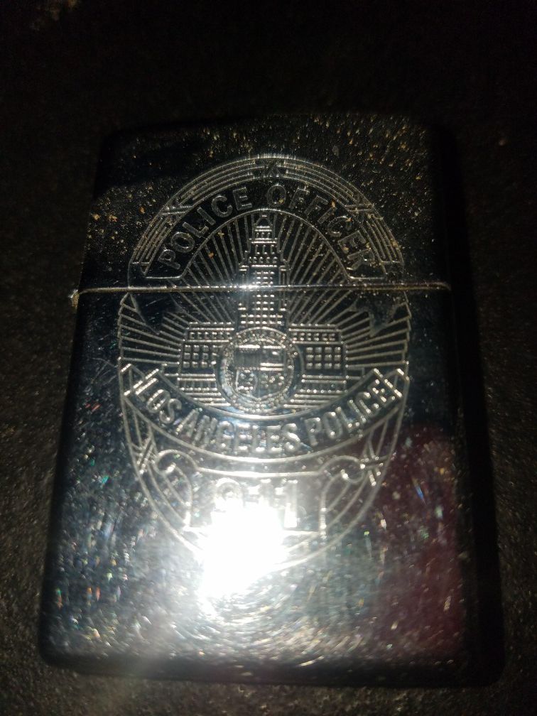 Zippo Los Angeles police 911 lighter