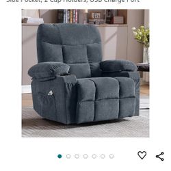 Recliner Chair With Heat And Vibration 