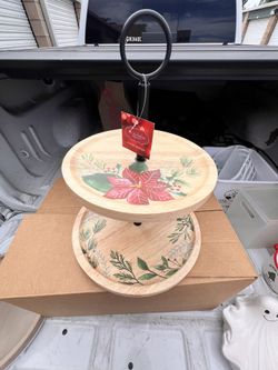 Christmas Tier Plate