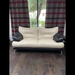 Leather Sofa, 3-Piece Comb