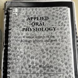 Applied Oral Physiology Notes Packet