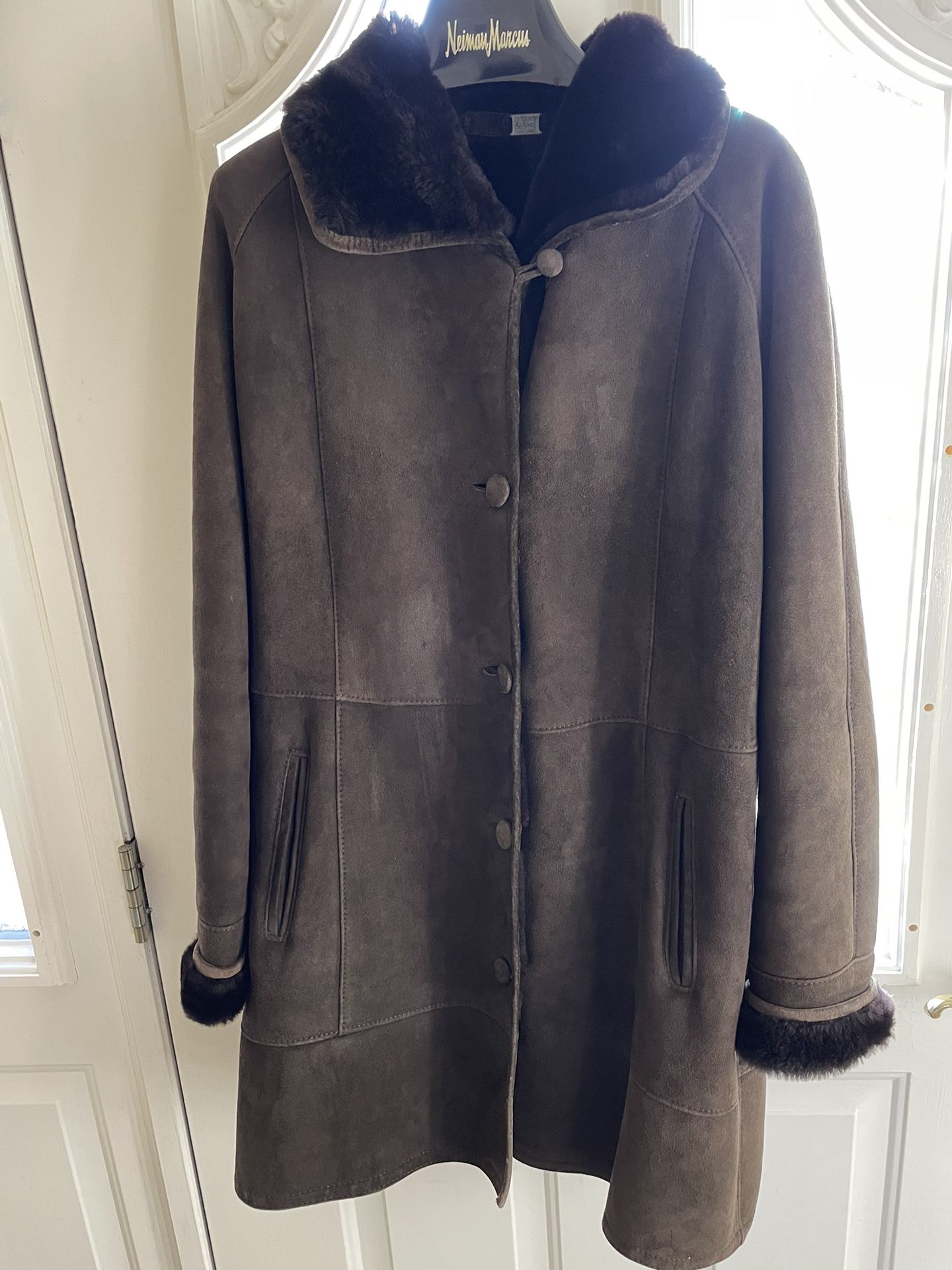 Jacques Jekel Sheepskin Coat. Made in France. Size S/M