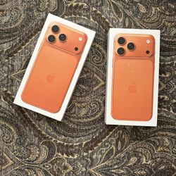 Apple iPhone 17 Pro Max Orange Unlocked Brand New