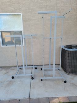 Adjustable Clothing Racks $55 each