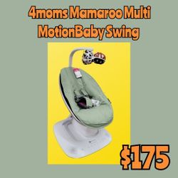 New 4moms Mamaroo Multi Motion Baby Swing: Njft